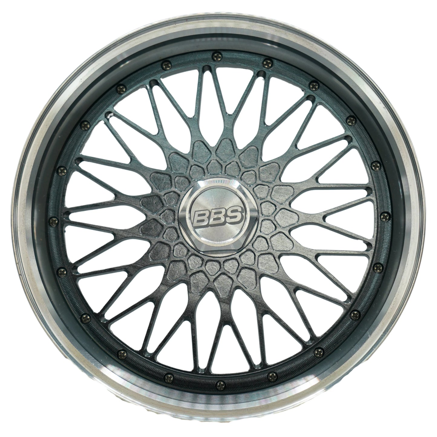 BBS RS - Grey with Polished Rim